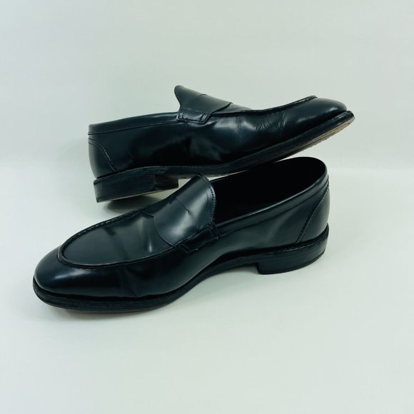 Classic 90’s Allen Edmonds “ Mercer Street “  Black Loafers Men’s 9.5 Wide Speed main image 7